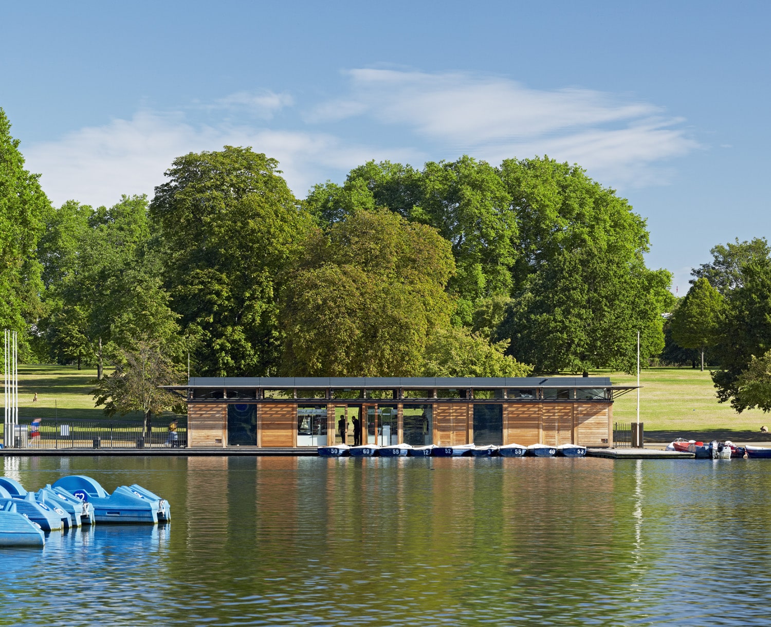 Boathouse in London