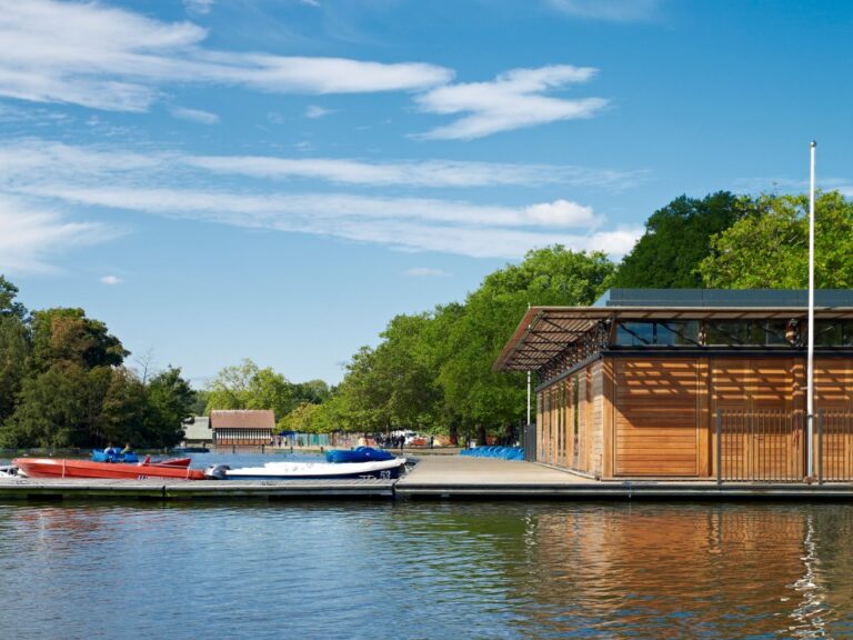 Graham Ford Architects — Boating pavilion project at Hyde Park